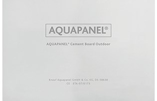 Rappauslevy Aquapanel Outdoor