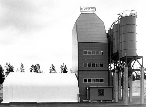 Fescon Hausjärven tehdas 1989